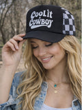 Cool it Cowboy trucker hat